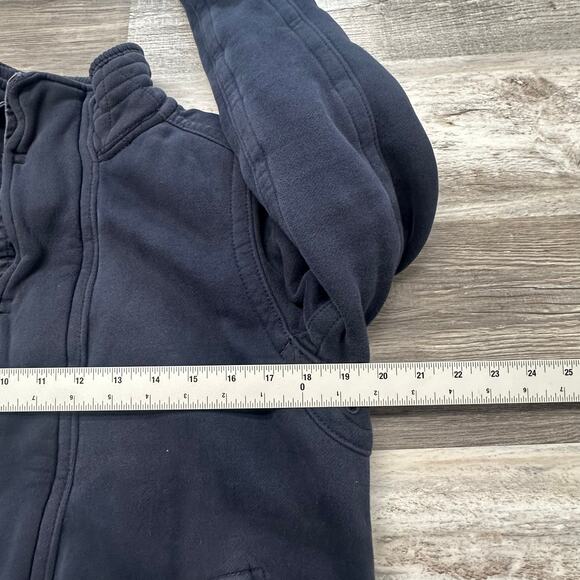 Vintage Abercrombie & Fitch Hopkins Trail Blue Boys XL Full Zip Heavy Jacket - Picture 6 of 10